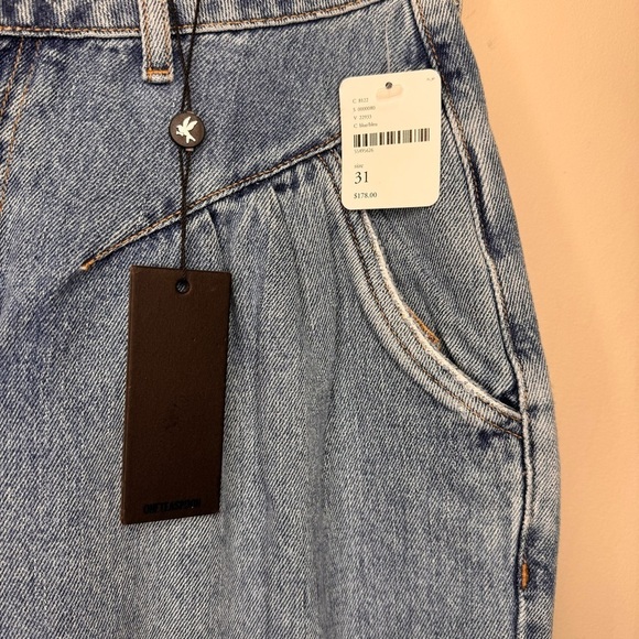 One Teaspoon Street Walkers High Waist 100% Cotton Vintage Inspired Jeans 31 - Picture 8 of 15